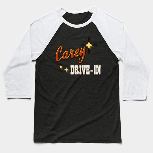 Carey Drive-In Baseball T-Shirt by BrianIU